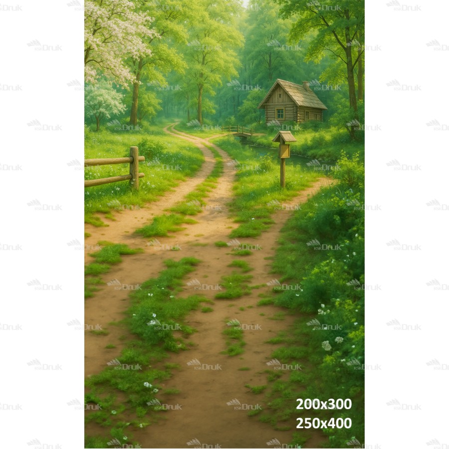 Tło fotograficzne Las 3613